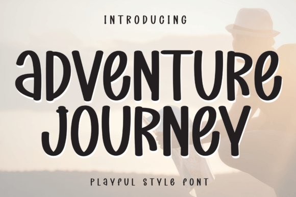 Adventure Journey Typeface: A Sweet Handwritten Font for Crafters