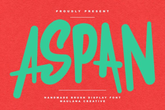 Aspan: The Handwritten Typeface for Scroll-Stopping Social Media Graphics