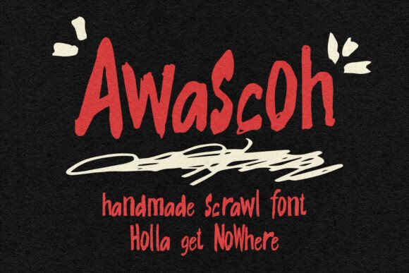 Awascoh: The Playful Handwritten Font for Scroll-Stopping Campaigns