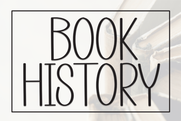 Book History Typeface: Elevating Digital Brand Identity