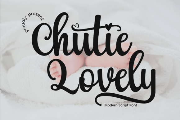 Chutie Lovely: A Sweet Handwritten Typeface for Brand Identity