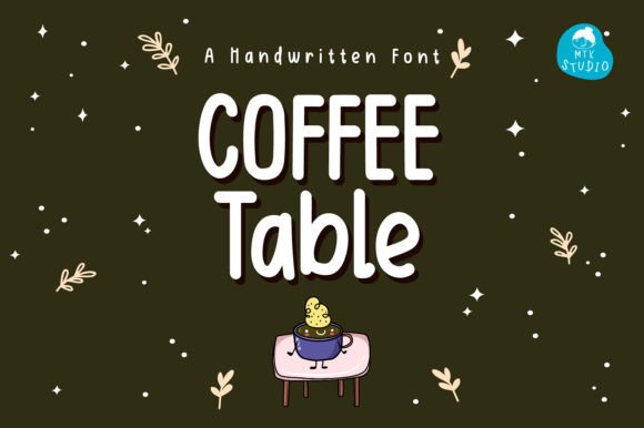 Coffeetable Typeface: Elevate Your Brand With Handwritten Charm