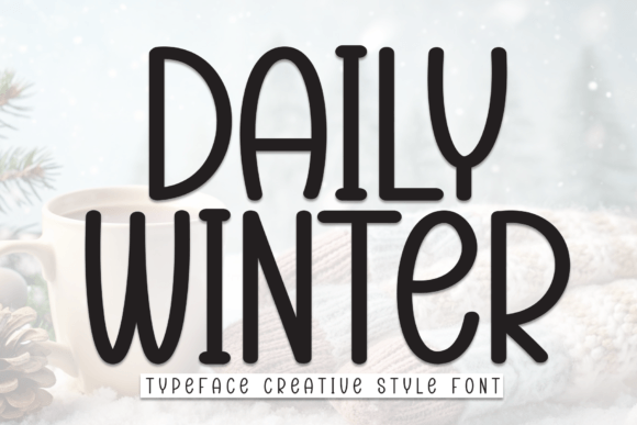 Daily Winter: A Friendly Handwritten Font for Authentic Branding