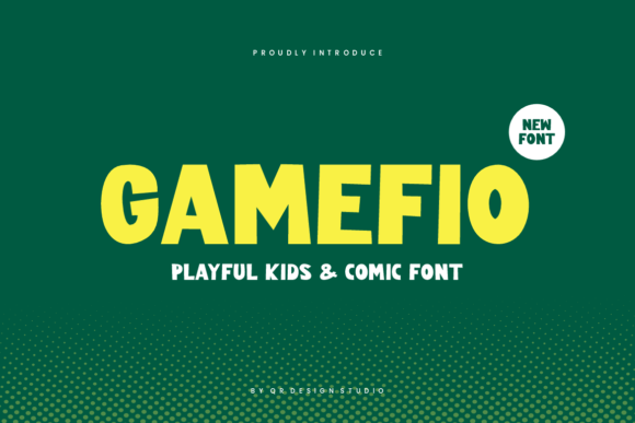Gamefio: A Sweet Handwritten Font for Modern Web Design