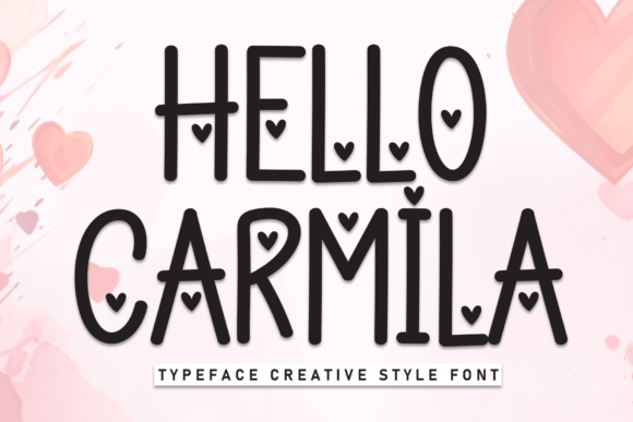 Hello Carmila: A Handwritten Font for Beautiful, Readable Crafts