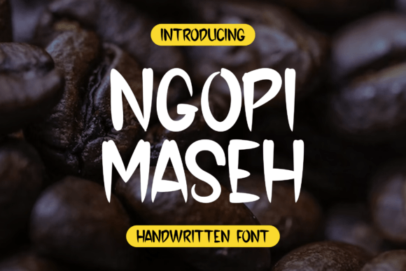 Ngopi Maseh: A Handwritten Font That Elevates Web Design
