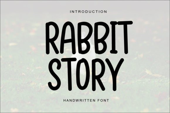 Rabbit Story: A Sweet Handwritten Font for Modern Web Design