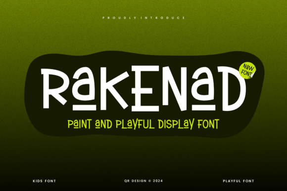 Rakenad: The Sweet Handwritten Typeface for Handmade Brands