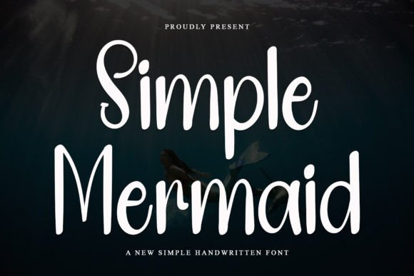 Simple Mermaid: A Graceful Script Font for Editorial Design