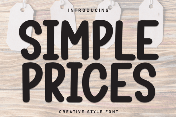 Simple Prices: A Sweet Handwritten Typeface for Editorial Design