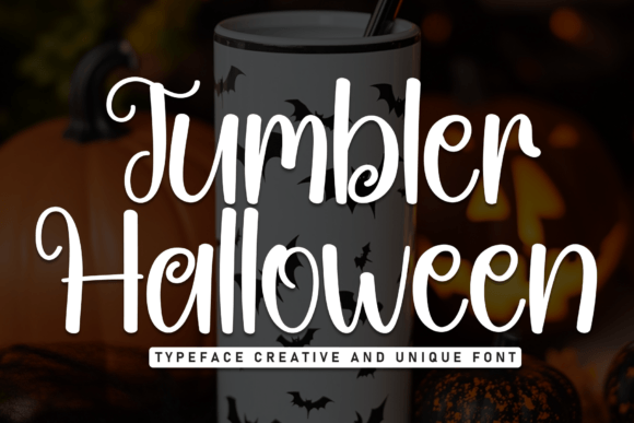 Tumbler Halloween: The Handwritten Typeface That Elevates Small Business Branding
