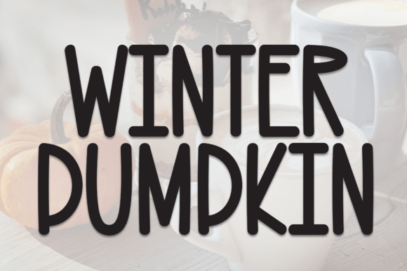 Winter Pumpkin: A Relaxed Handwritten Font for Small Business Branding